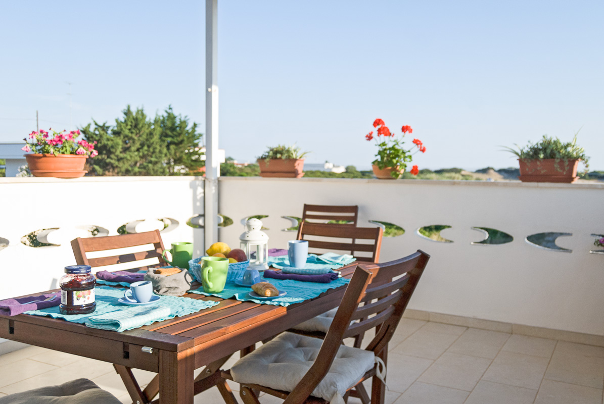 Colazione in terrazza